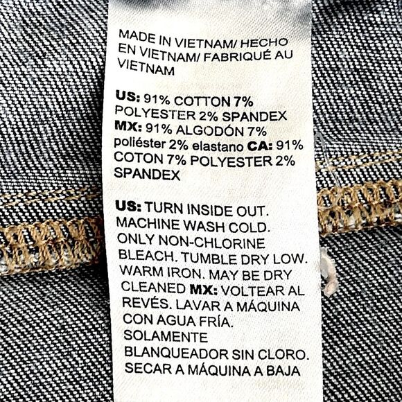 Chico’s Jeggings Size 2P (12P) Railroad Stripe Pull On - Picture 11 of 13